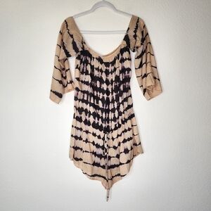 Elan Tie-Dye Lightweight Romper S